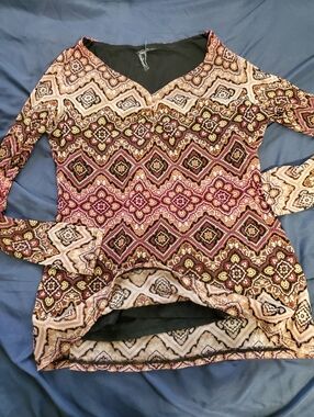 Access Womens Blouse, Lined, Size: Medium